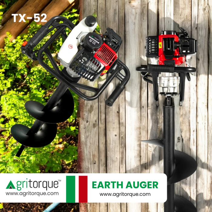 agritorque tx-52 type 52 cc 2 stroke earth auger
