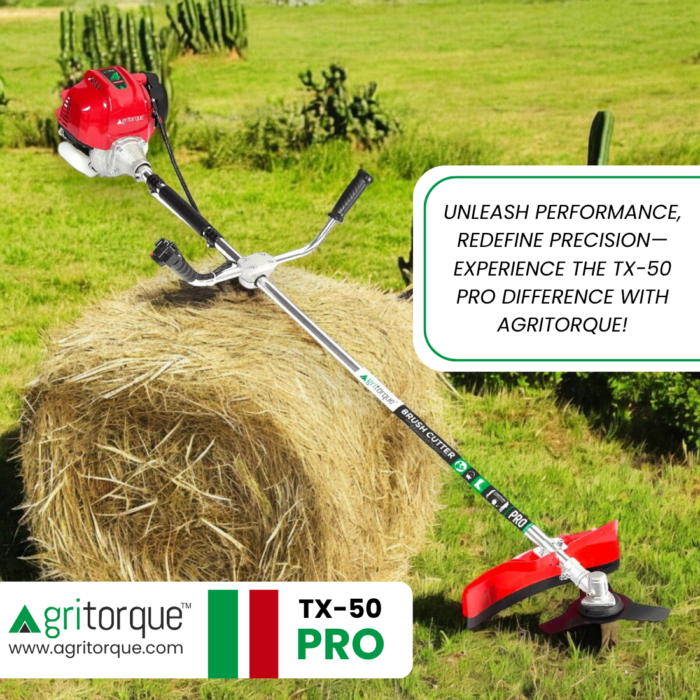 agrtorque brush cutter tx-50 pro side pack